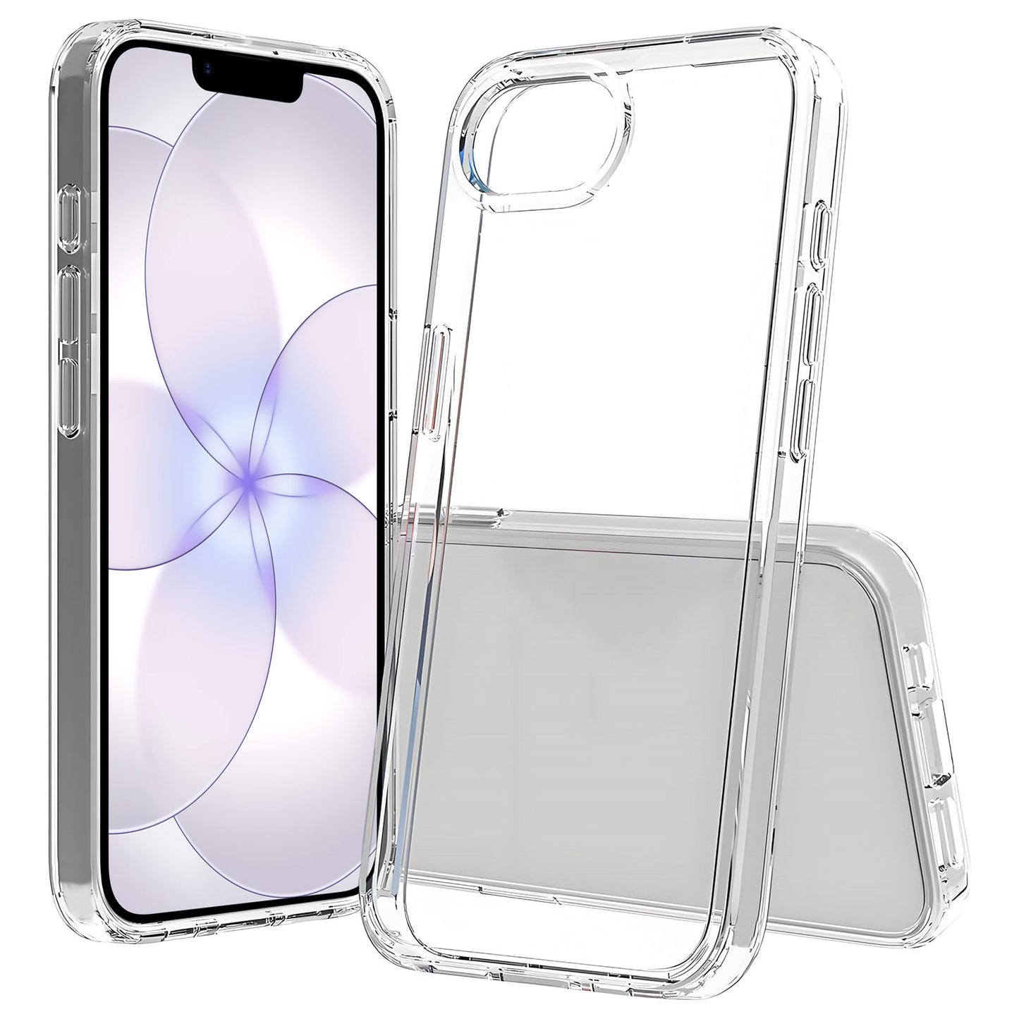 MEZON Crystal Clear Case for Apple iPhone 17e (6.1") Ultra Slim Premium TPU Gel – Wireless Charging Compatible