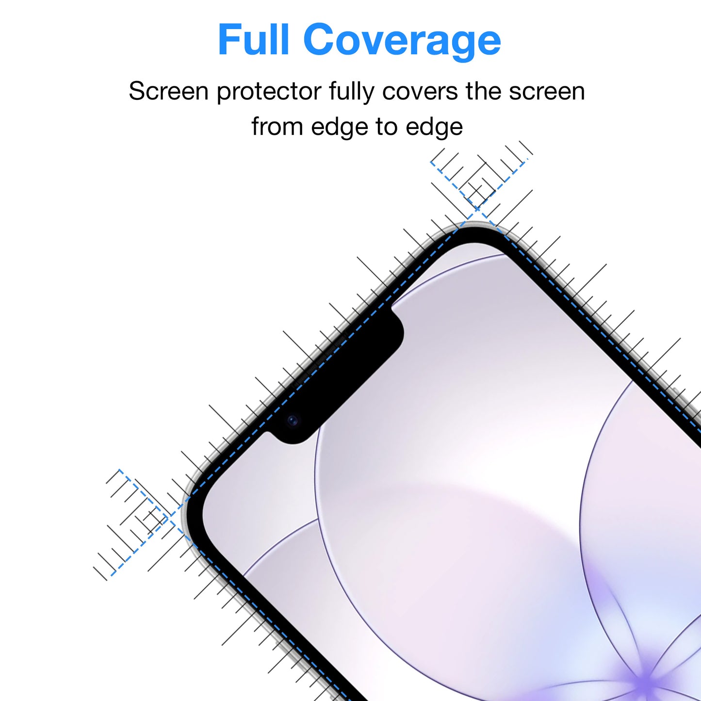 [3 Pack] MEZON iPhone 17e (6.1") Premium Hydrogel Clear Edge-to-Edge Full Coverage Screen Protector Film