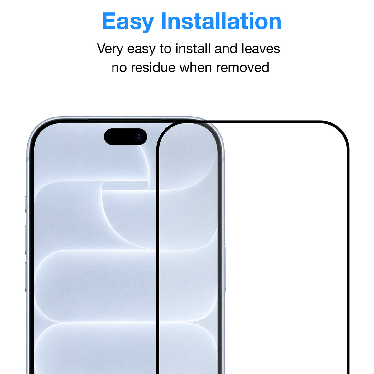 [2 Pack] MEZON Full Coverage Tempered Glass for iPhone 18 Pro (6.3") Crystal Clear Premium 9H HD Screen Protectors