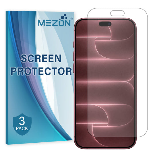 [3 Pack] MEZON Ultra Clear Film for iPhone 18 Pro Max (6.9") Premium Case Friendly Screen Protectors