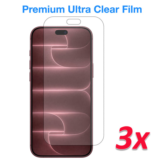 [3 Pack] MEZON Ultra Clear Film for iPhone 18 Pro Max (6.9") Premium Case Friendly Screen Protectors