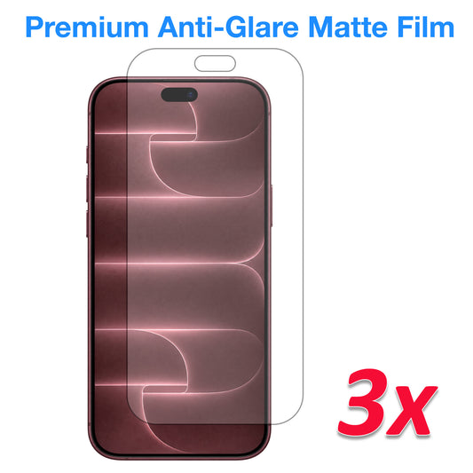 [3 Pack] MEZON Anti-Glare Matte Film for iPhone 18 Pro Max (6.9") Premium Case Friendly Screen Protectors