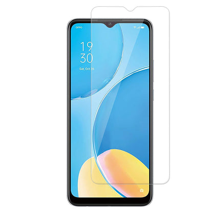 [2 Pack] MEZON OPPO A15 Tempered Glass 9H HD Crystal Clear Premium Case Friendly Screen Protector (A15, 9H)