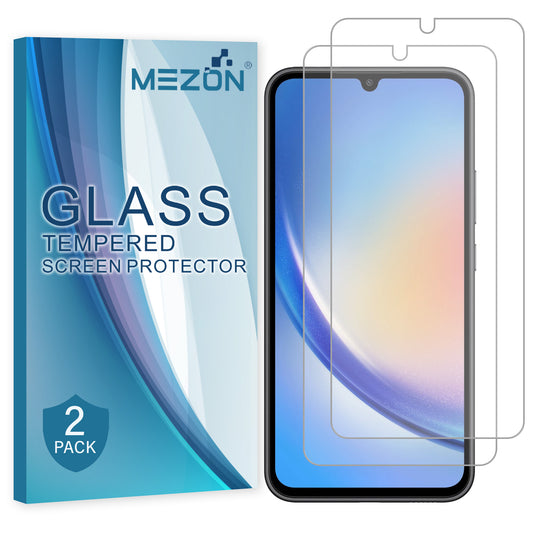Galaxy A34 5G case-friendly tempered glass