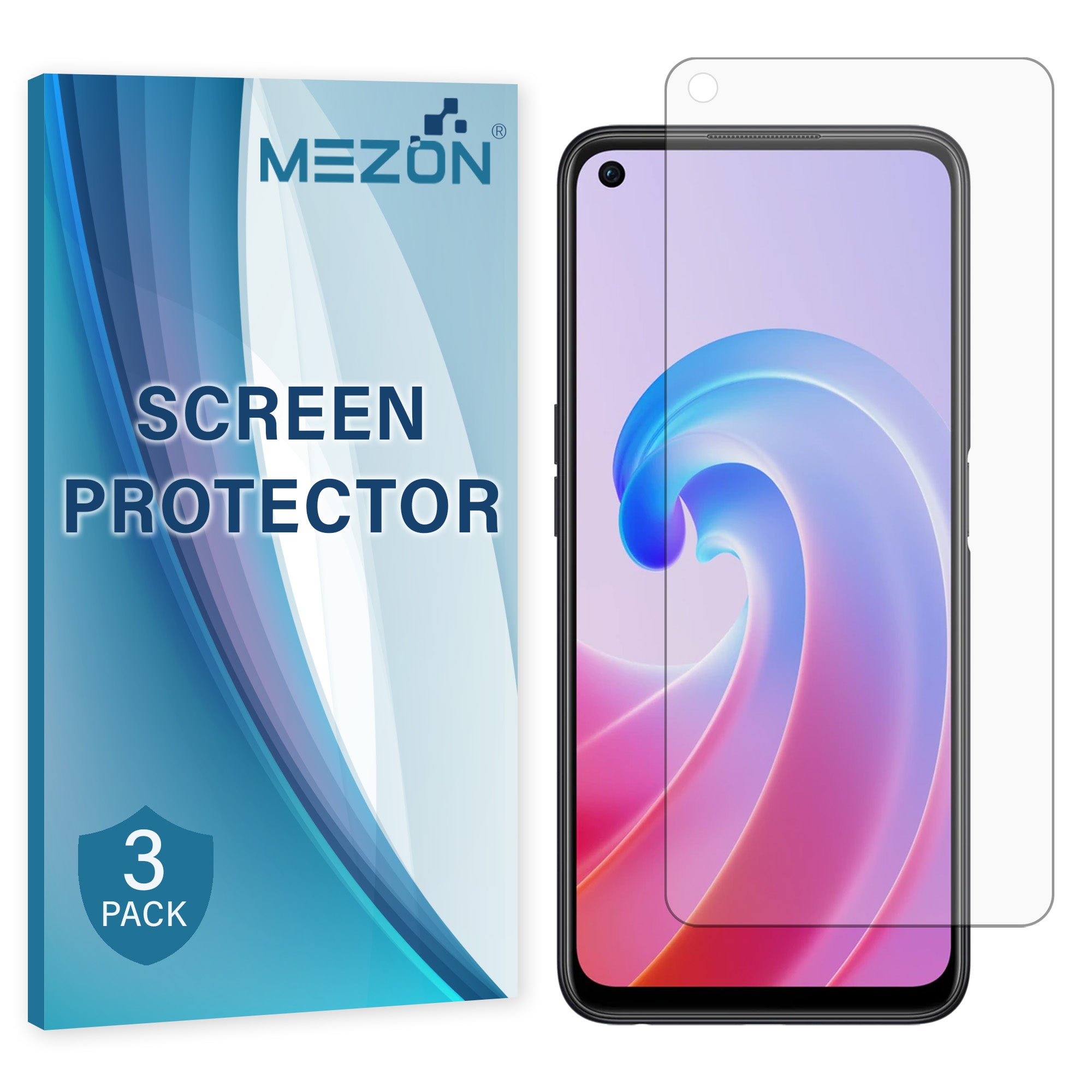 [3 Pack] MEZON OPPO A96 Ultra Clear TPU Film