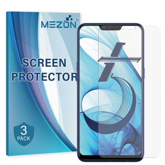 [3 Pack] MEZON OPPO AX5 Ultra Clear Screen Protector Case Friendly Film (AX5, Clear)