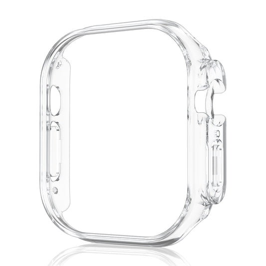 MEZON Premium Crystal Clear Hard PC Protective Case for Apple Watch Ultra (49mm) – Wireless Charging Compatible