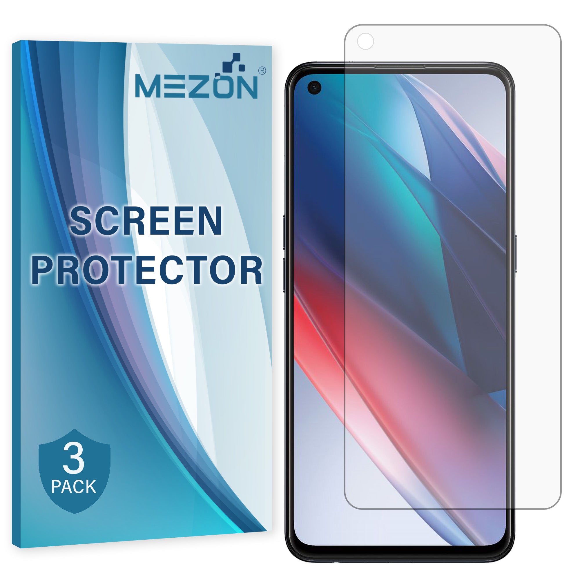 [3 Pack] MEZON OPPO Find X5 Lite Anti-Glare Matte TPU Film