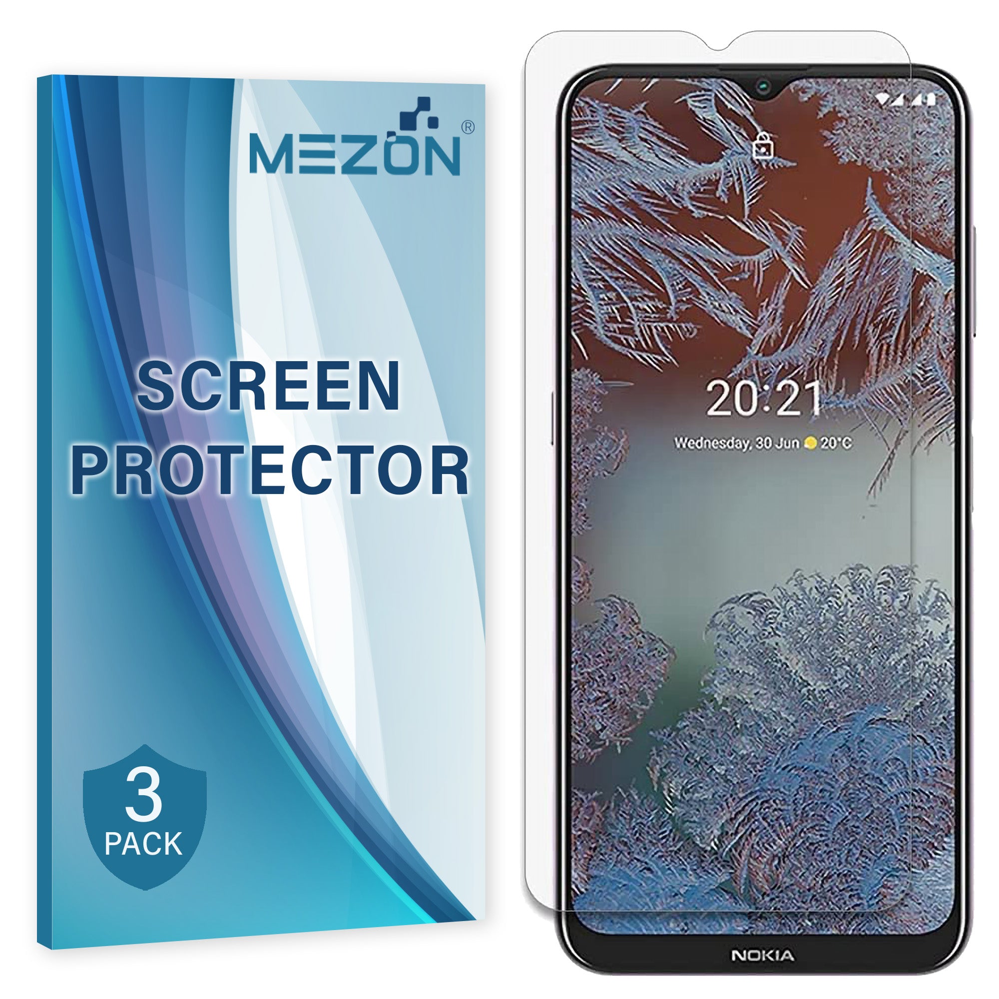 [3 Pack] MEZON Nokia G20 Ultra Clear TPU Film