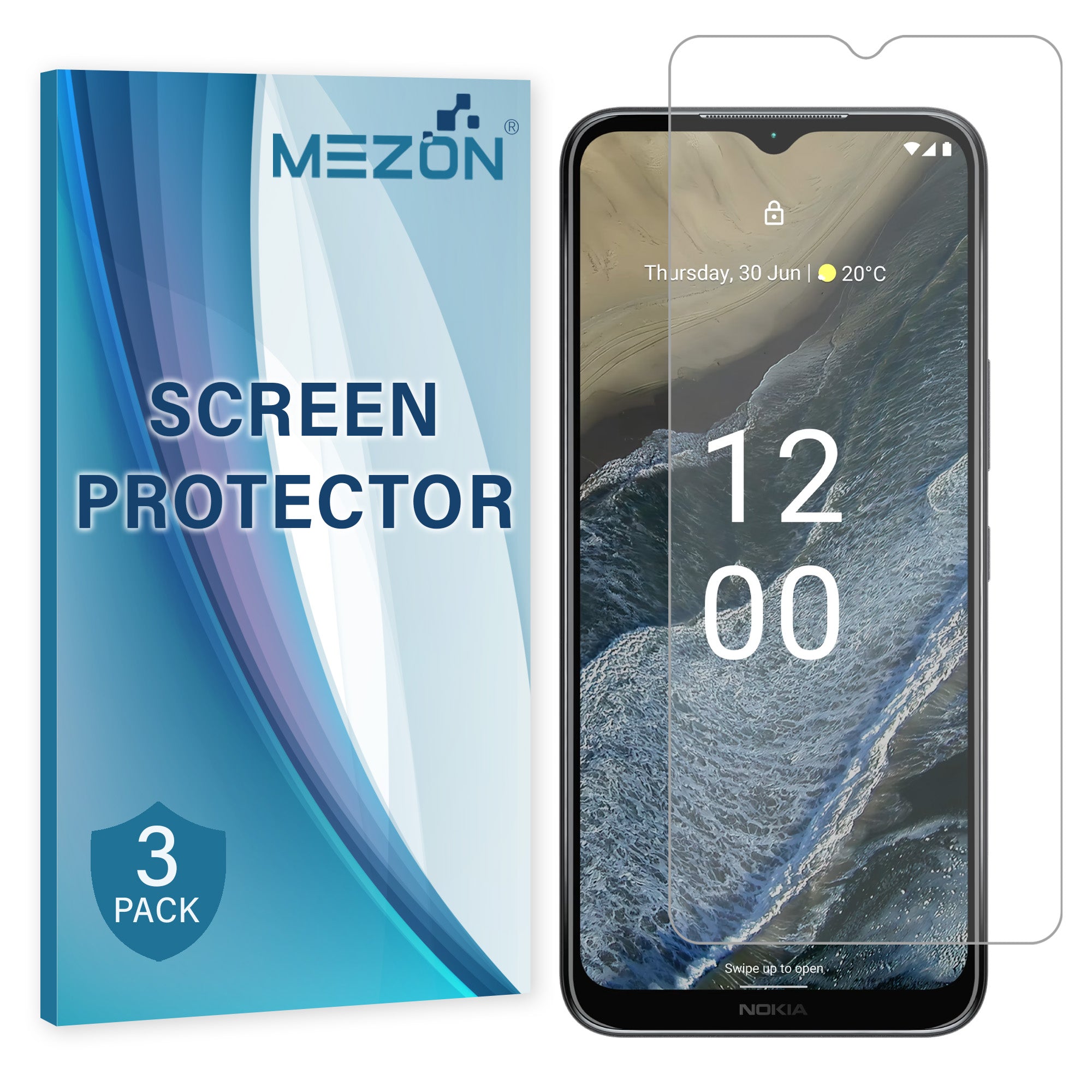 [3 Pack] MEZON Nokia G11 Plus Ultra Clear TPU Film