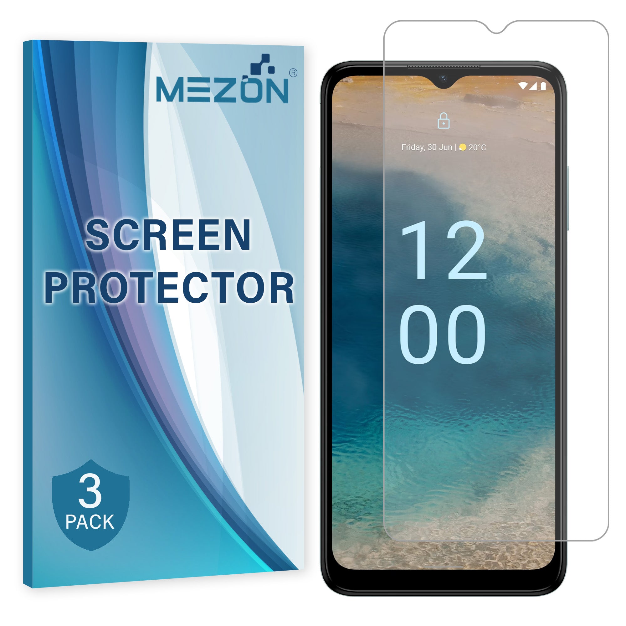 [3 Pack] MEZON Nokia G22 Anti-Glare Matte TPU Film