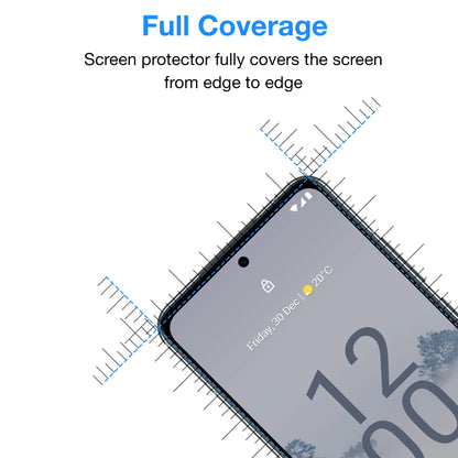[2 Pack] MEZON Full Coverage Nokia X30 5G Tempered Glass Crystal Clear Premium 9H HD Screen Protector (Nokia X30 5G, 9H Full)