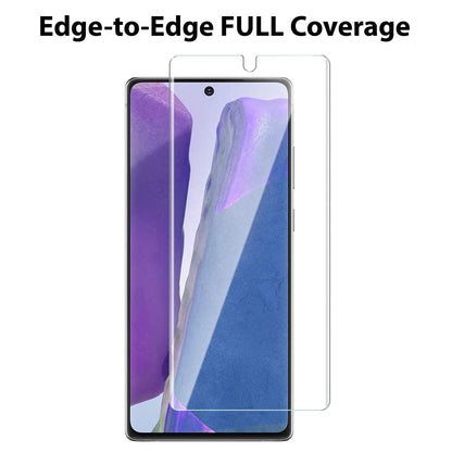 [3 Pack] MEZON Samsung Galaxy Note 20 / Note 20 5G Clear Edge-to-Edge Full Coverage Hydrogel Screen Protector Film