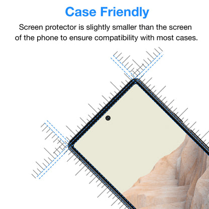 [3 Pack] MEZON Google Pixel 6 (6.4") Anti-Glare Matte Screen Protector Case Friendly Film (Pixel 6, Matte)