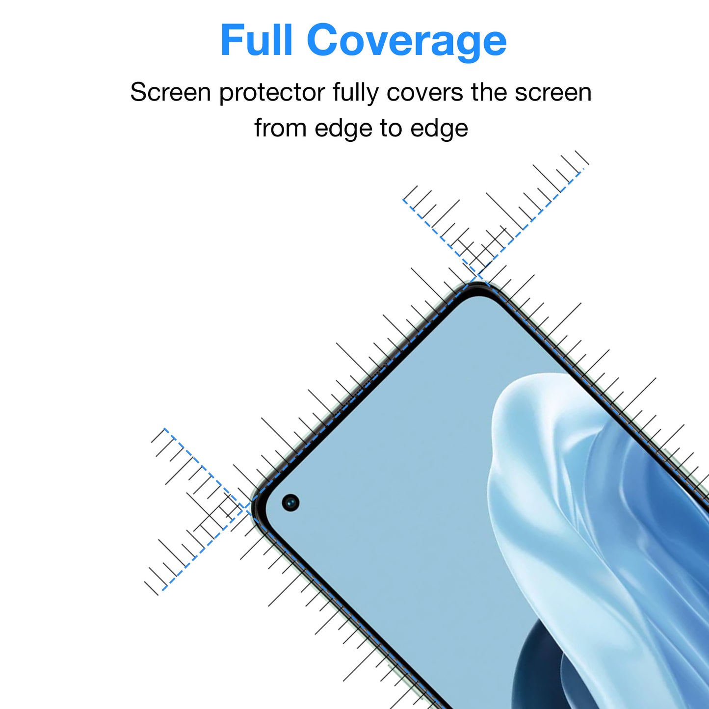 [3 Pack] MEZON OPPO Reno8 Lite 5G Premium Hydrogel Clear Edge-to-Edge Full Coverage Screen Protector Film