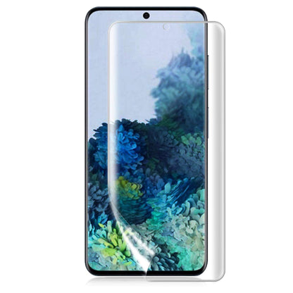 [3 Pack] MEZON Samsung Galaxy S20 Premium Clear Edge-to-Edge Full Coverage Hydrogel Screen Protector Film