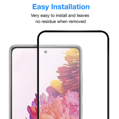 [2 Pack] MEZON Full Coverage Samsung Galaxy S20 FE Tempered Glass Crystal Clear Premium 9H HD Screen Protector (S20 FE, 9H Full)