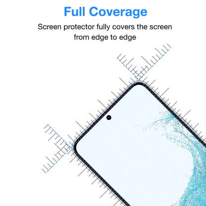 [2 Pack] MEZON Privacy Anti-Spy Full Coverage Samsung Galaxy S22 (6.1") Tempered Glass Premium 9H HD Screen Protectors
