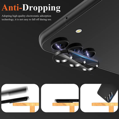 [2 Pack] MEZON Samsung Galaxy S23+ (6.6") Premium Full Coverage Camera Lens Tempered Glass (Galaxy S23+, Lens HD)