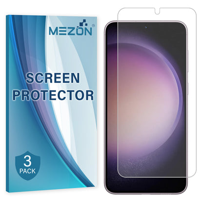 [3 Pack] MEZON Samsung Galaxy S23+ (6.6") Anti-Glare Matte Screen Protector Case Friendly Film (Galaxy S23+, Matte)