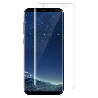 [3 Pack] MEZON Samsung Galaxy S8 Ultra Clear Edge-to-Edge Full Coverage Hydrogel Screen Protector Case Friendly Film