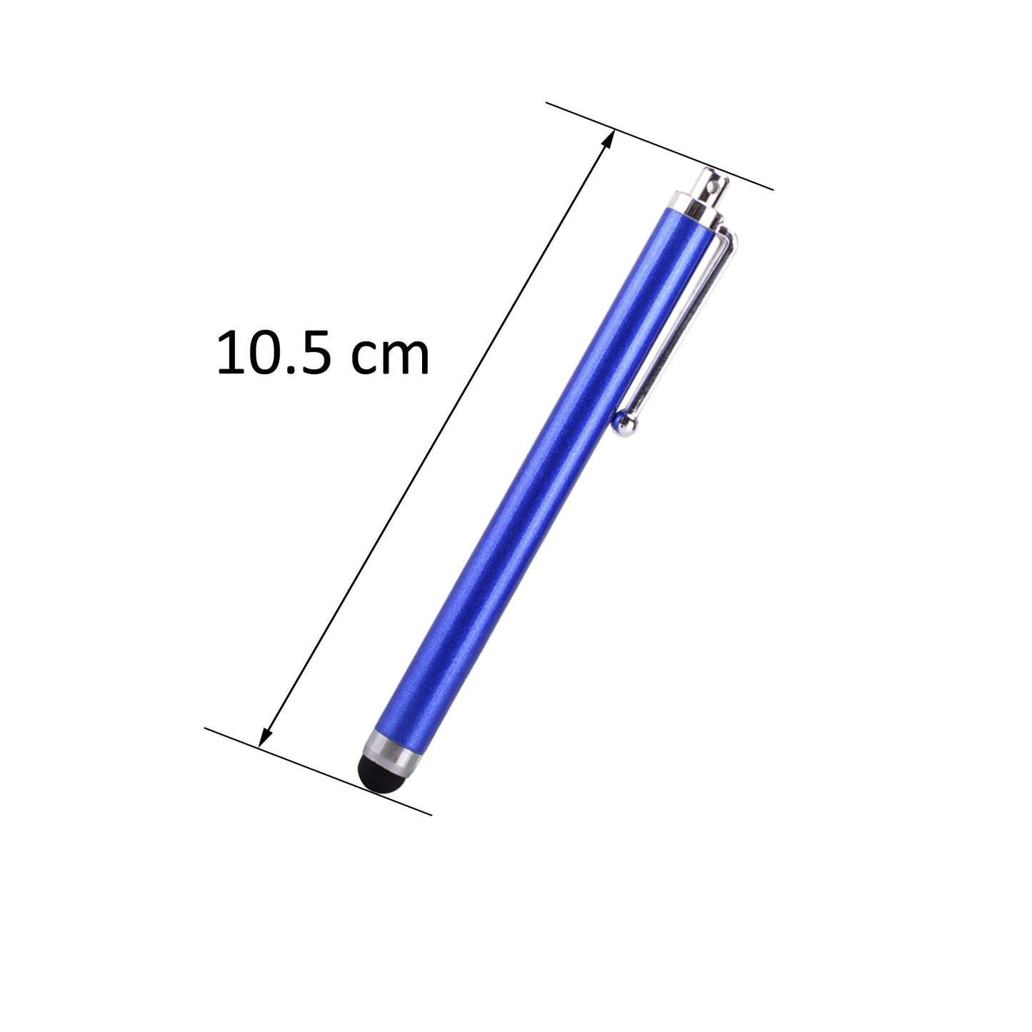 [10 Pack] MEZON Premium Universal Capacitive Touch Screen Stylus Pens – Vibrant Colours, Convenient Size 10cm