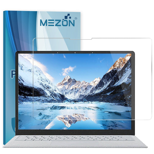 [3 Pack] MEZON Microsoft Surface Laptop 3 (13.5") Ultra Clear Film Screen Protector – Case and Surface Pen Friendly