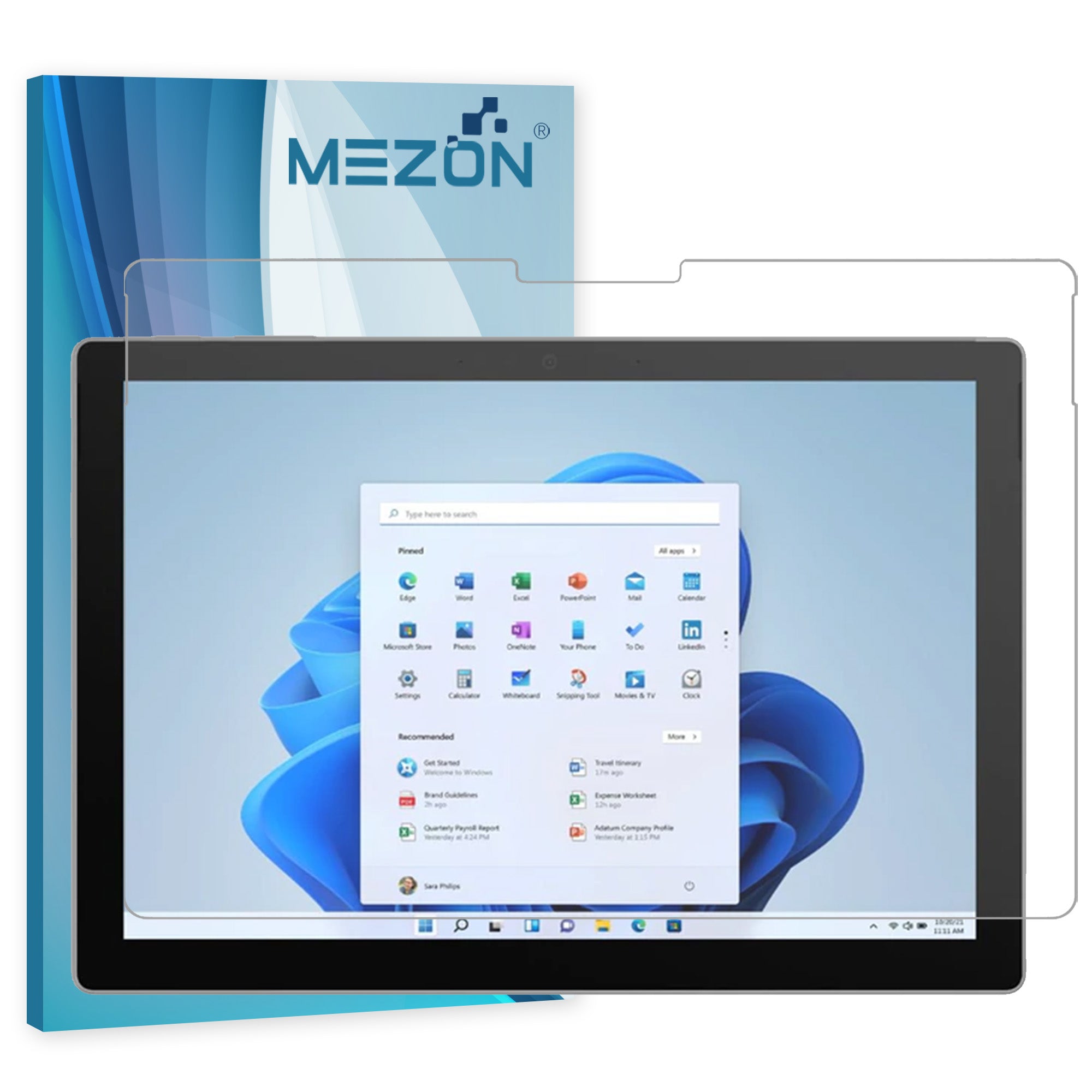 Surface Pro 7+ ultra clear film screen protector