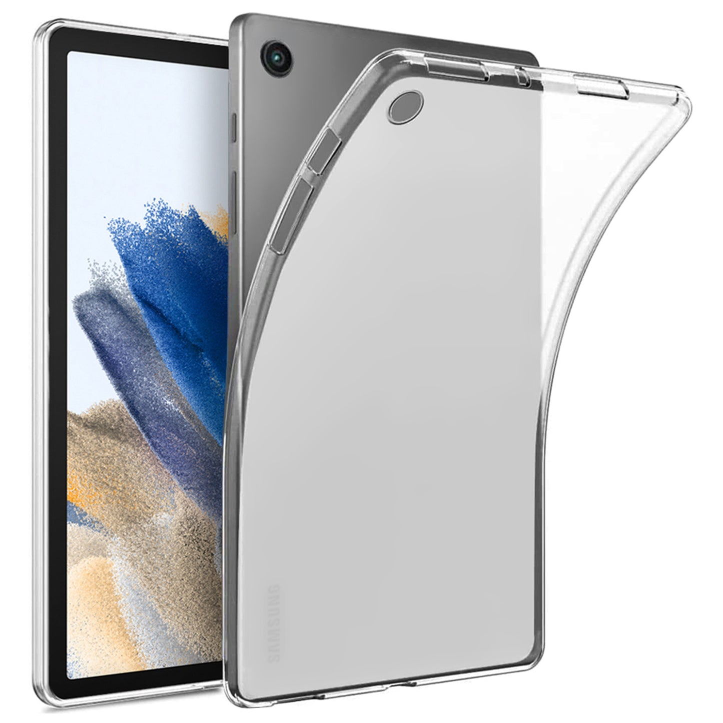 MEZON Samsung Galaxy Tab A7 10.4 Ultra-Thin Transparent Clear TPU Gel