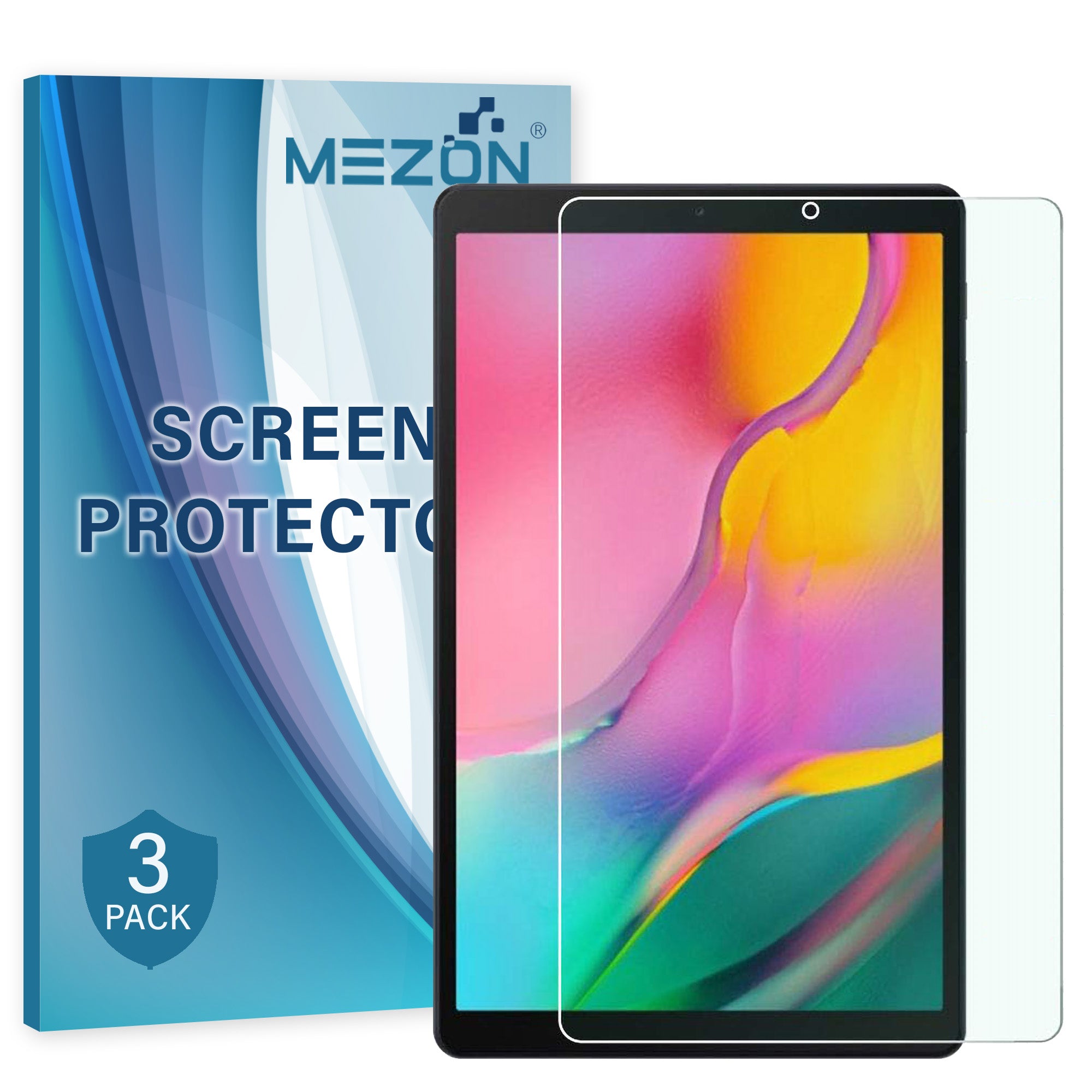 [3 Pack] Samsung Galaxy Tab A 10.1 (2019) Ultra Clear Film Screen Protector