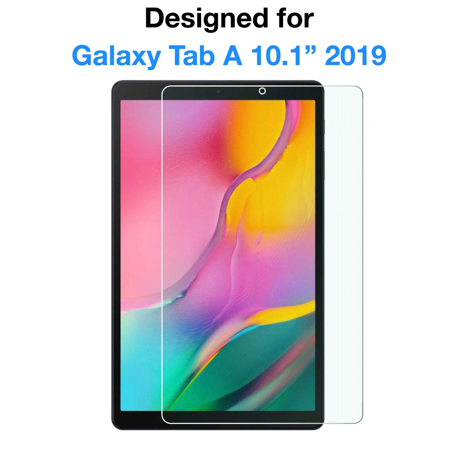 [3 Pack] MEZON Samsung Galaxy Tab A 10.1" 2019 Anti-Glare Matte Film Screen Protector (SM-T510, T515, Matte)