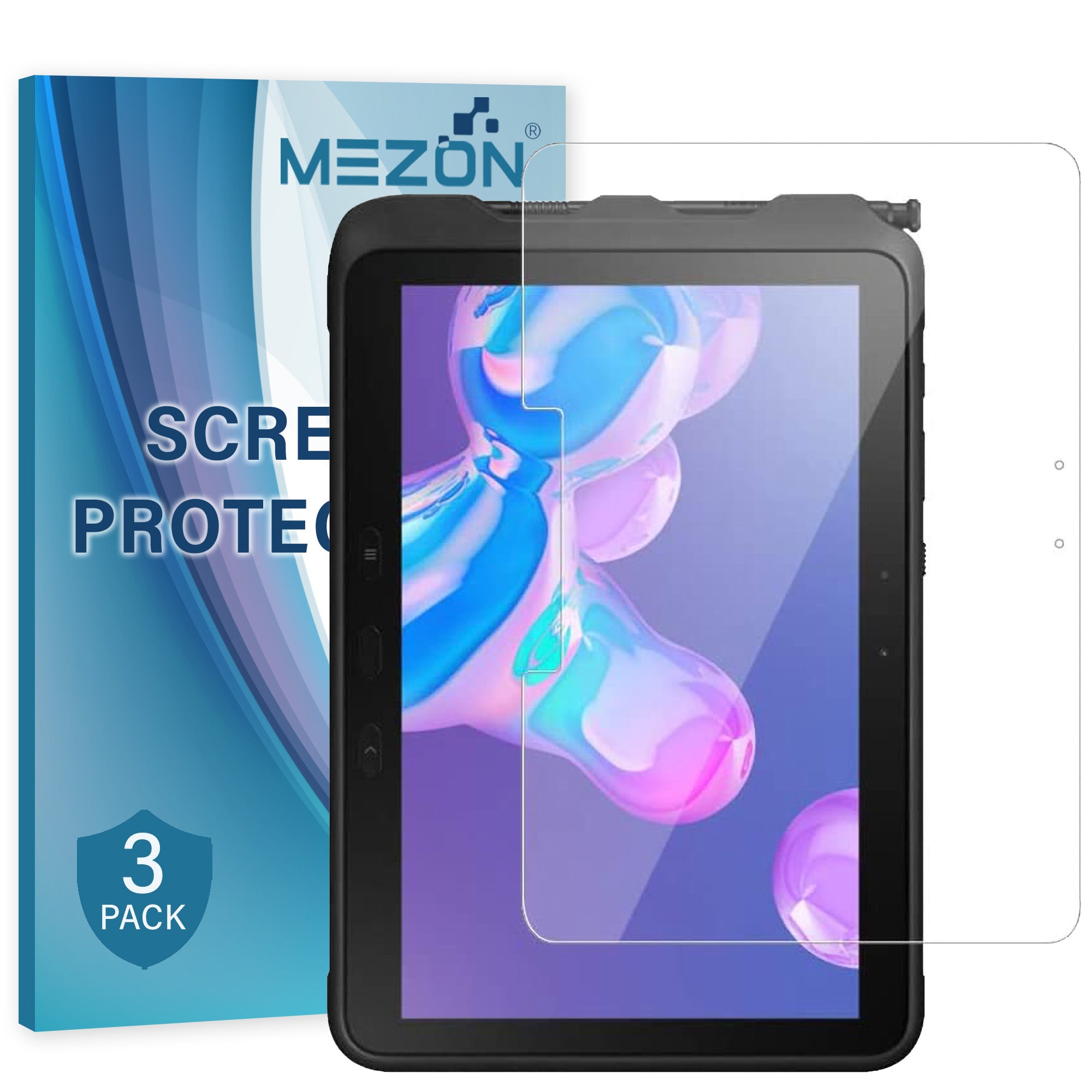 [3 Pack] Samsung Galaxy Tab Active Pro 10.1 Ultra Clear Film Screen Protector