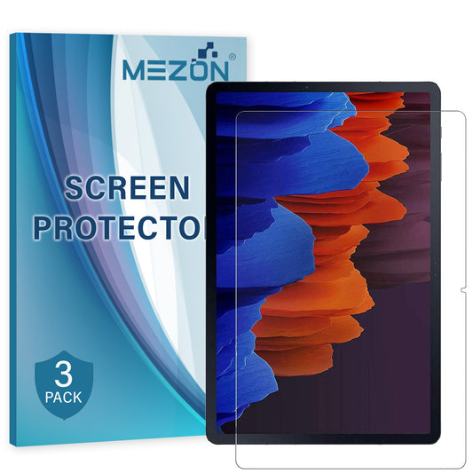 [3 Pack] MEZON Samsung Galaxy Tab S7 FE 12.4" Anti-Glare Matte Film Screen Protector (SM-T730, T735, Matte)