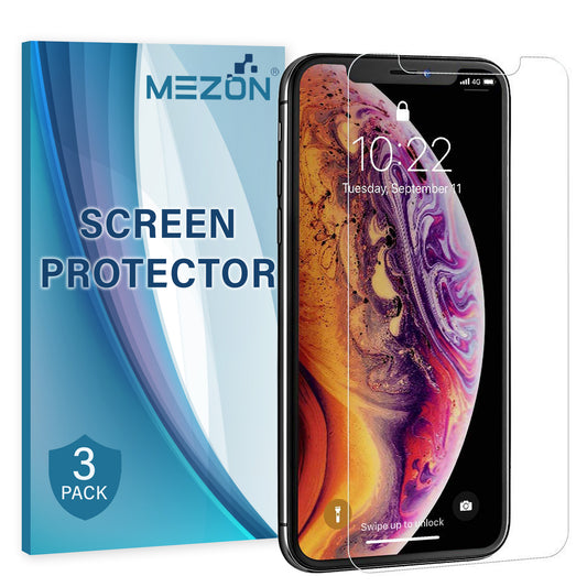 [3 Pack] MEZON Apple iPhone 11 Pro (5.8") Anti-Glare Matte Screen Protector Case Friendly Film (iPhone 11 Pro, Matte)