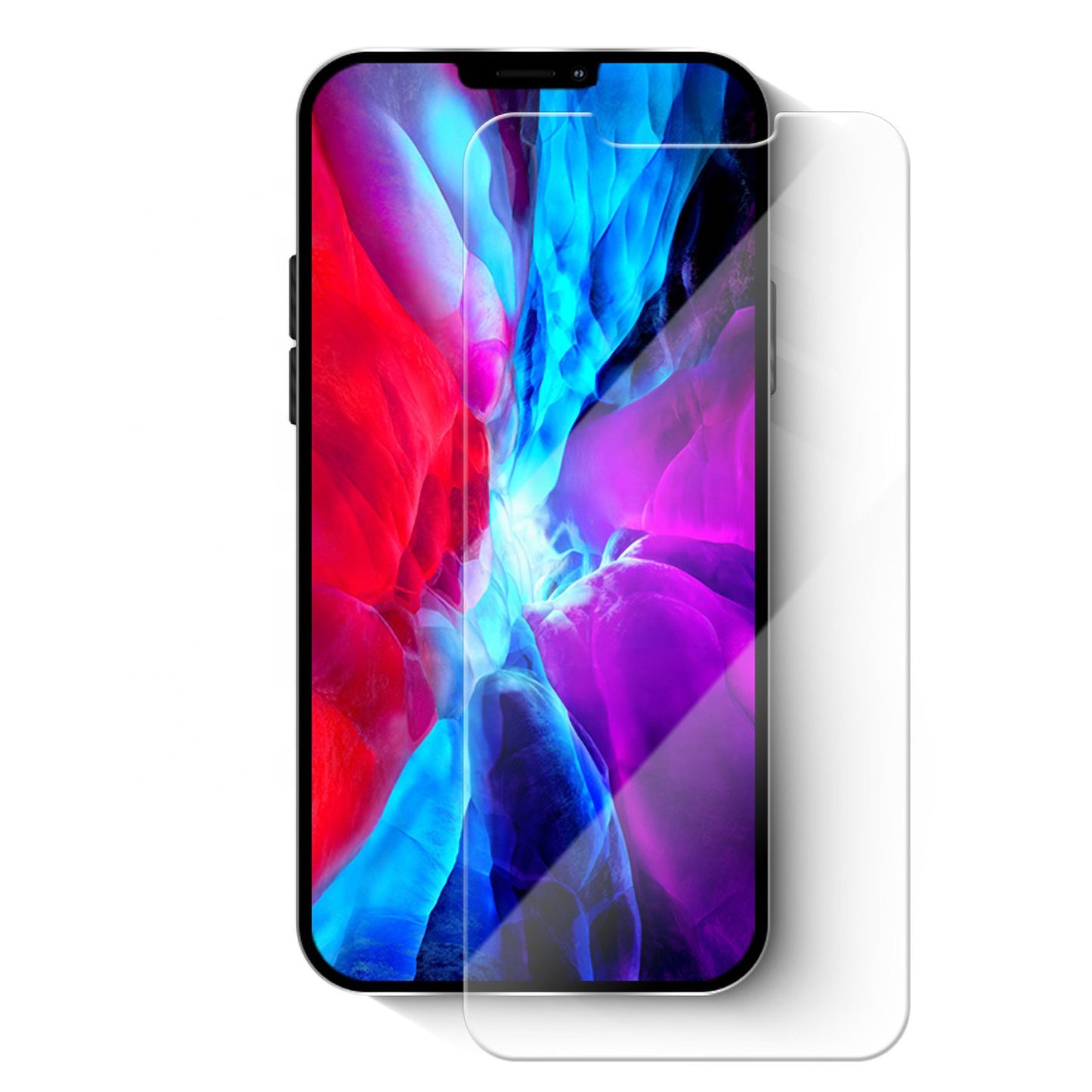 [3 Pack] MEZON Apple iPhone 12 (6.1") Anti-Glare Matte Screen Protector Case Friendly Film (iPhone 12, Matte)