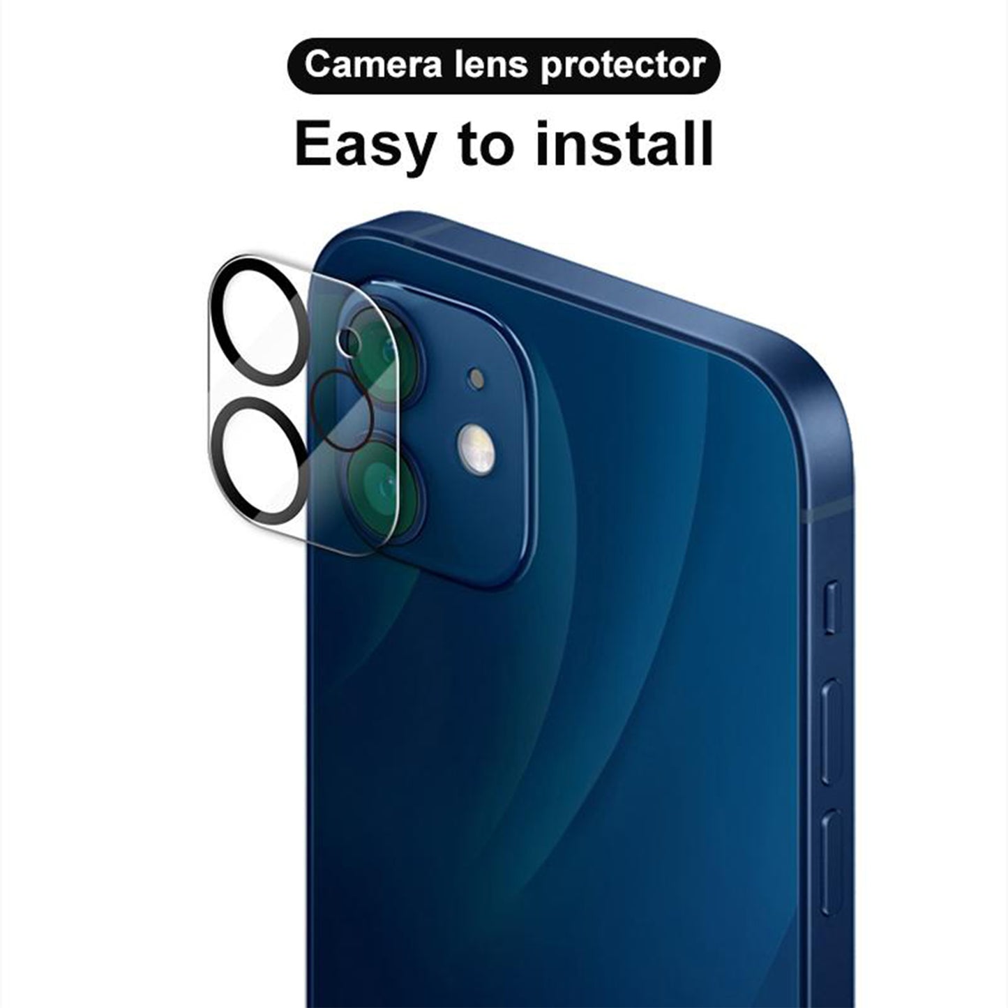 [2 Pack] MEZON Apple iPhone 11 Pro (5.8") Premium Full Coverage Camera Lens Tempered Glass – No Whitening from Flash
