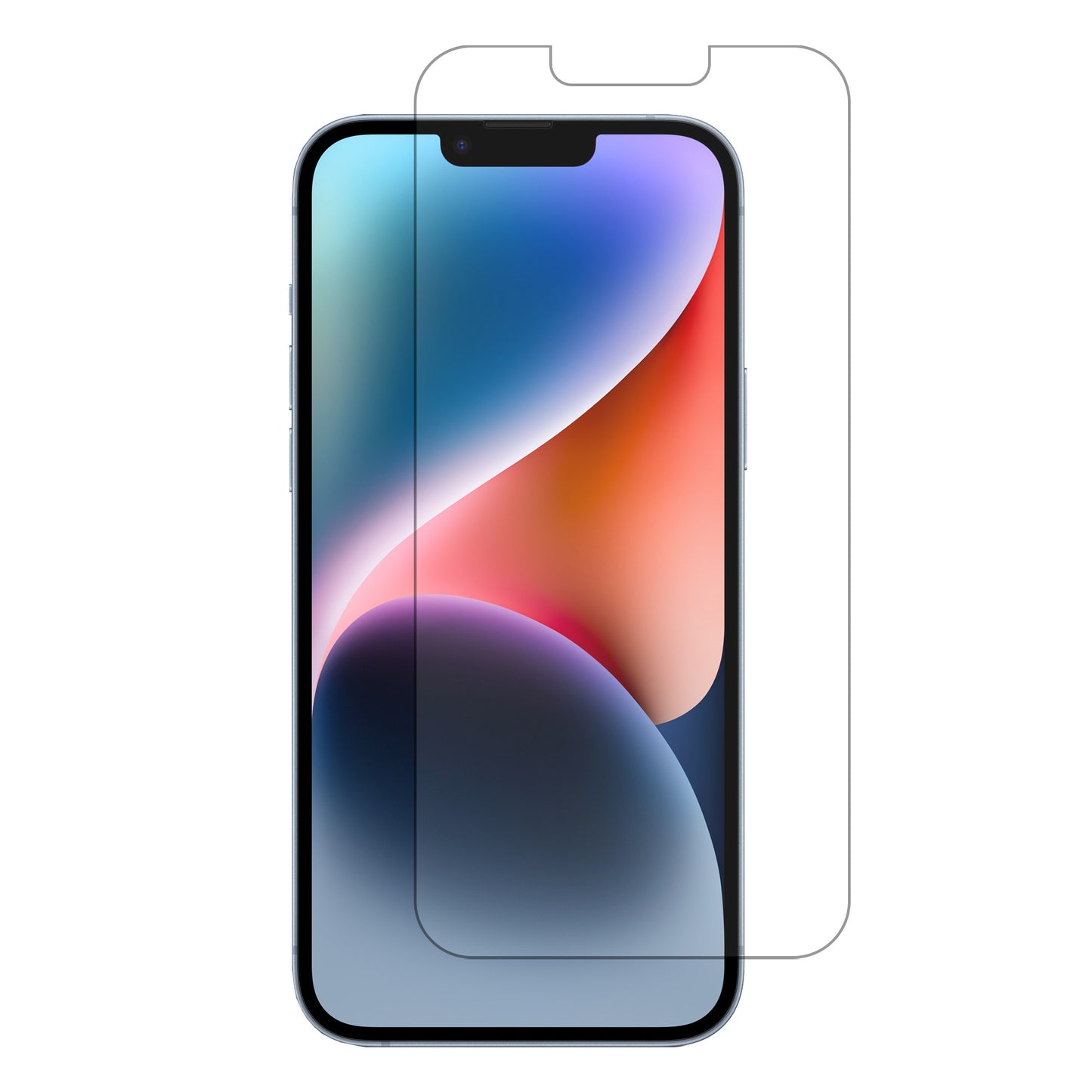 [3 Pack] MEZON Anti-Glare Matte Film for iPhone 14 (6.1") Premium Case Friendly Screen Protector