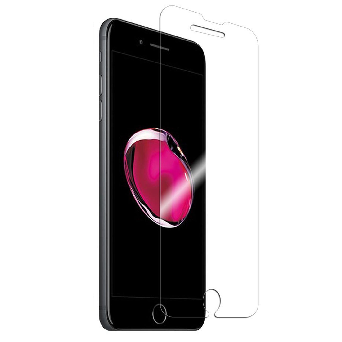 [3 Pack] MEZON Apple iPhone 7 (4.7") Ultra Clear Screen Protector Case Friendly Film (iPhone 7, Clear)